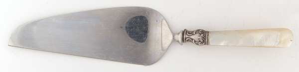 Pearl Handle Flatware 1 (Sterling) Pearl Handle Pie Cake Server