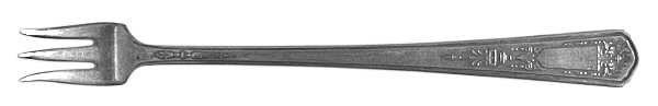 NTS30 (Silverplate) Cocktail/Seafood Fork