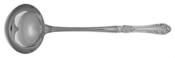 Normandy Rose (Sterling) Soup Ladle with Stainless Bowl HC