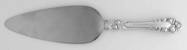 Normandy Rose (Sterling) Pie Server with Stainless Blade