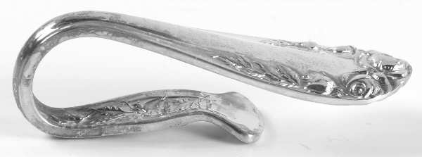 Normandy Rose (Sterling) Napkin Clip