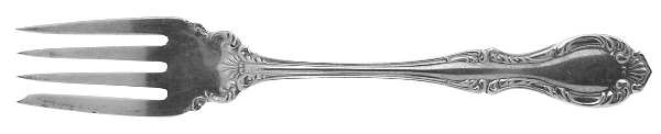 Cello (Sterling) Individual Salad Fork by Northumbria