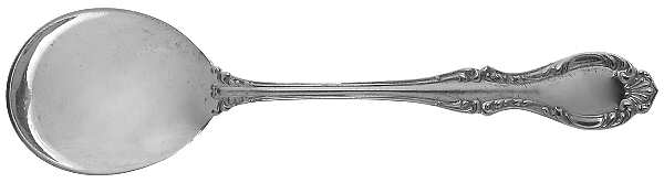 Cello (Sterling) Round Bowl Soup Spoon (Cream Soup)