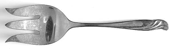 NRB3 (STAINLESS) Small Solid Cold Meat Serving Fork