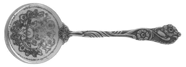 NIJ4 (SILVERPLATE) Solid Bon Bon Spoon