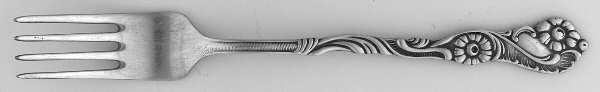 NIJ4 (SILVERPLATE) Individual Salad Fork
