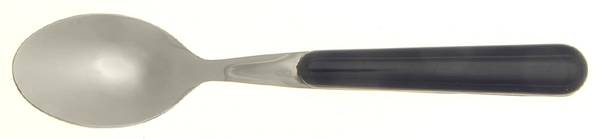 Solid Color Dark Blue (Stainless) Teaspoon