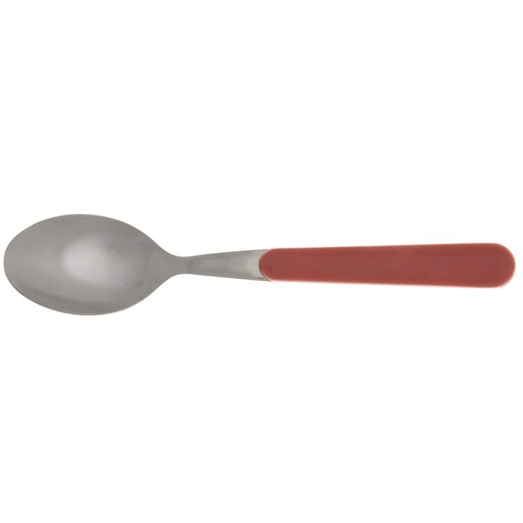 Solid Color Dark Rose Teaspoon