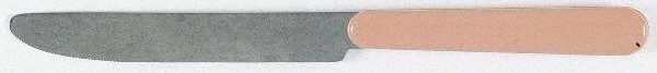 Solid Color Light Peach (Stainless) New French Solid Knife