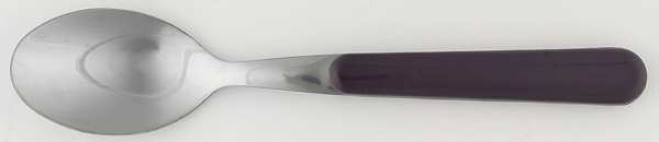 Solid Color Plum Teaspoon
