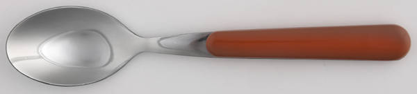 Solid Color Terra Cotta Teaspoon