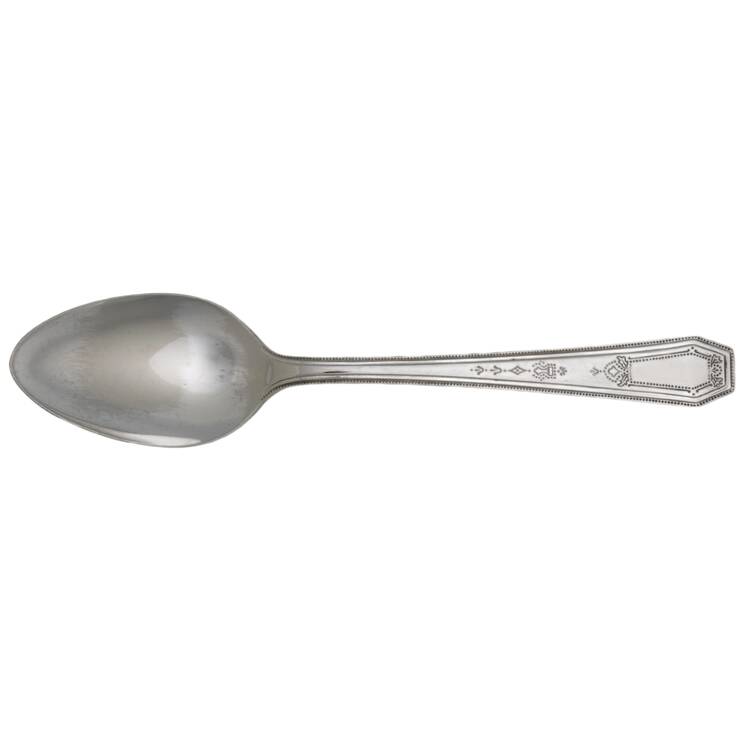 S.E.B. Three (Silverplate) Teaspoon by National Silver Co