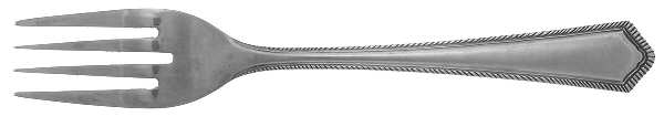 NST88 (Stainless) Individual Salad Fork