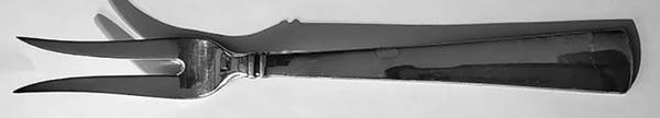 NIL3 (STERLING) 2-Tine Cold Cut Serving Fork