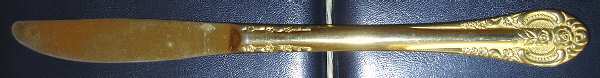 Dynasty-Gold (Gold Electroplate) Modern Hollow Knife