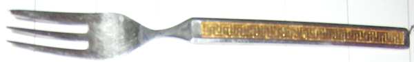 Eros-Gold (Stainless) Pastry Fork