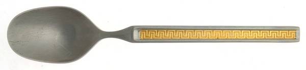Eros-Gold (Stainless) Place/Oval Soup Spoon