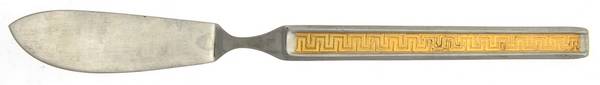 Eros-Gold (Stainless) Flat Handle Master Butter Knife