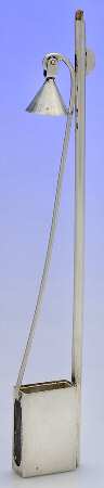 Sterling Hollowware Candle Snuffer with Matchbox & Adjustable Wick