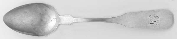 NHC3 (Coin, Round Wings) Dessert/Oval Soup Spoon