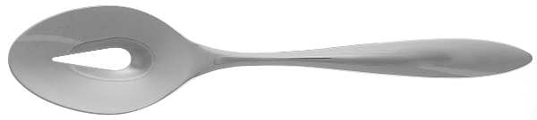 Glacier (Stainless) Pierced Solid Serving Spoon