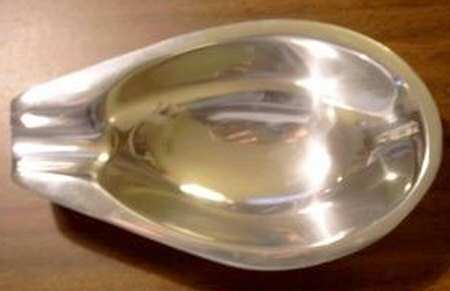 Metal Hollowware Ashtray