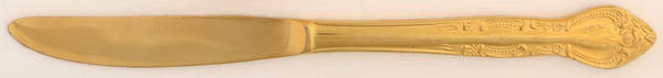 Golden Rexford (Gold Electroplate) Modern Solid Knife