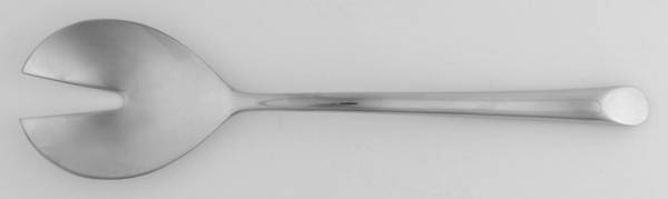 Frond (Stainless) Serving Spoon-Slotted