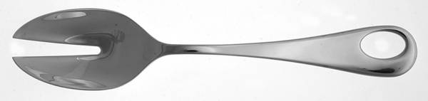Fuego (Stainless) Pierced Solid Serving Spoon