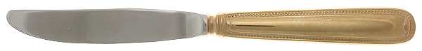 NTV2 (Gold Electroplate) Modern Hollow Knife