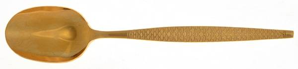 Golden la Concha (Gold Electroplate) Sugar Shell Spoon