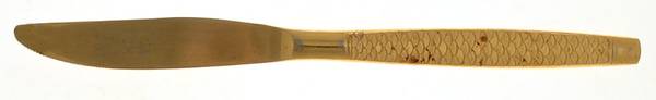 Golden la Concha (Gold Electroplate) Modern Solid Knife