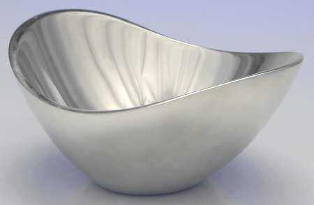 Butterfly (Hollowware, Metal) 8" Oval Bowl