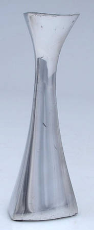 Tri-Corner (Hollowware, Metal) 7" Candlestick by Nambe