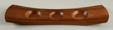 Trio (Hollowware, Metal) Wood Condiment Set Tray