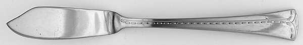NLM1 (Stainless) Flat Handle Master Butter Knife