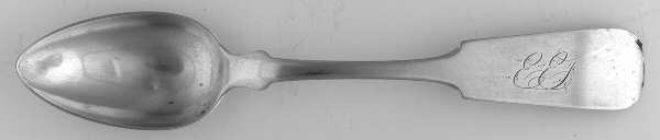 Coin Silver Flatware Teaspoon