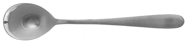 NSF2 (Stainlesss, Satin) Solid Serving Spoon