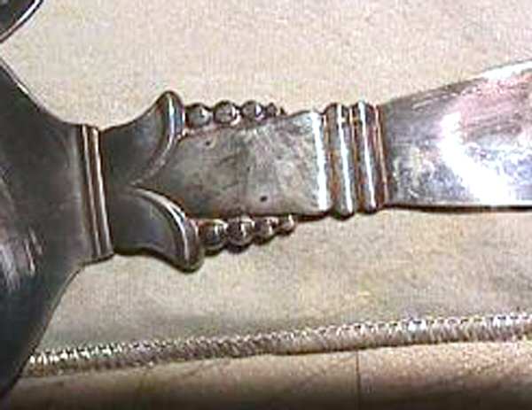 NSD1 (Silverplate) Solid Salad Serving Spoon
