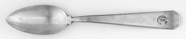 NTS47 (Sterling) Fruit/Orange Spoon W/Monogram