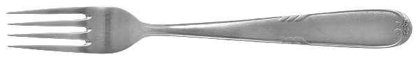 NIJ7 (Stainless) Individual Salad Fork