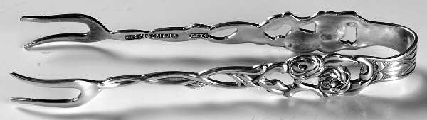 NIJ8 (Silverplate) Sugar Tongs