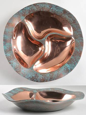 Copper Canyon (Copper, Hollowware) 3 Part Relish