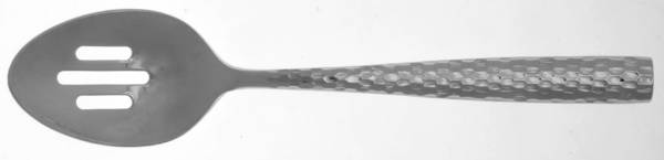 Martello (Stainless) Pierced Solid Serving Spoon
