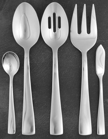 Serene (Stainless) 5 Piece Hostess Set