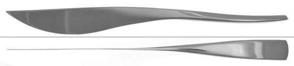 Anna (Stainless) Individual Solid Handle Steak Knife