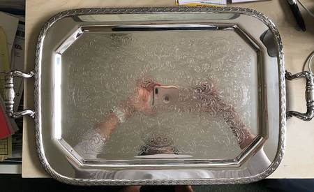 2002 (Silverplate Hollowware) Large Silverplate Waiter Tray
