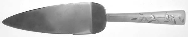 Shimmer (Silverplate, Hollowware) Cake Slicer with Stainless Blade