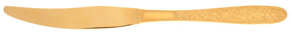 Narcissus-Gold (Gold Electroplate) Modern Solid Knife