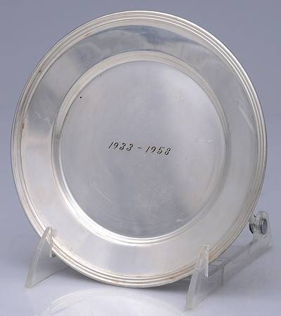 1025 (Silverplate, Hollowware) Bread Plate